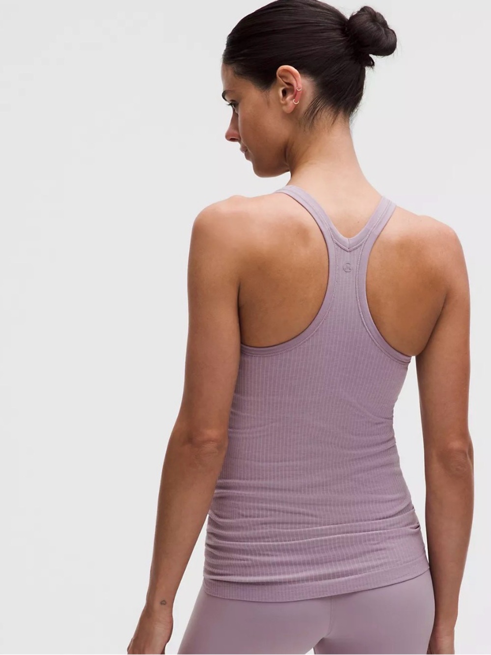 NWOT Lululemon Ebb To Steet Tank Size 8 Lilac Purple - Picture 6 of 11